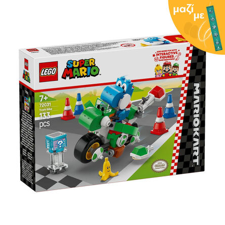 LEGO® Super Mario™: Mario Kart™ – Yoshi Bike (72031) Μαζί με Πασχαλινή Λαμπάδα