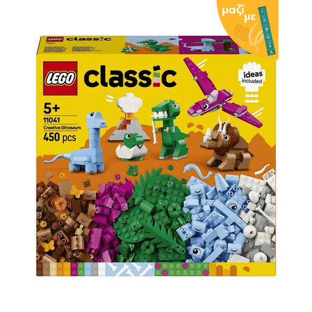 LEGO® Classic: Creative Dinosaurs (11041) Along with an Easter Candle