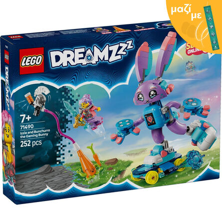 LEGO® DREAMZzz™: Ίζζι και Μπαντσούρο το Κουνέλι του Βιντεοπαιχνιδιού (71490) Μαζί με Πασχαλινή Λαμπάδα