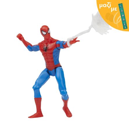Hasbro Spider-Man: 4" Classic Red Blue Spiderman (F6973) Along with an Easter Candle