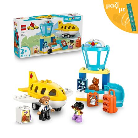 LEGO® DUPLO® Town: First Time at the Airport (10443) Along with an Easter Candle