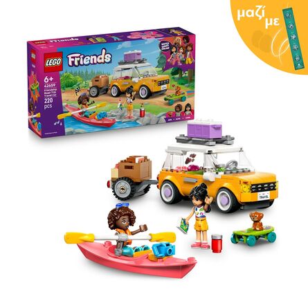LEGO® Friends: Αυτοκίνητο για Οδικό Ταξίδι Φιλίας (42659) Μαζί με Πασχαλινή Λαμπάδα