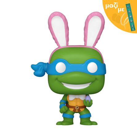 Funko Pocket Pop! Teenage Mutant Ninja Turtles - Leonardo with Easter Egg Μαζί με Πασχαλινή Λαμπάδα