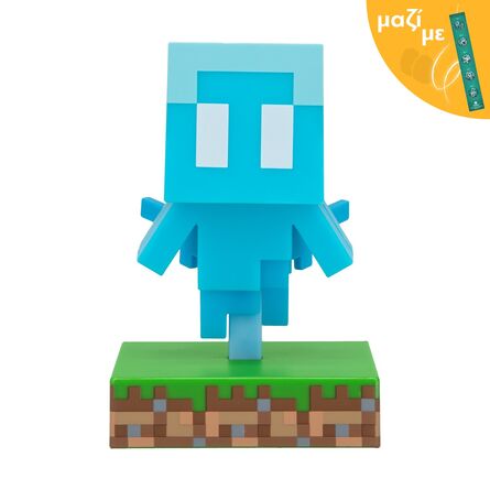 Paladone Icons: Minecraft - Allay Light (PP12709MCF) Along with an Easter Candle
