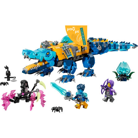 LEGO® DREAMZzz™: Crocodile Submarine (71512) Along with an Easter Candle