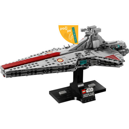 LEGO® Star Wars™: Venator-Class Attack Cruiser™ (75441) Along with an Easter Candle