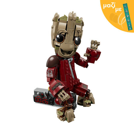 LEGO® Marvel: Ravager Jumpsuit Groot (76341) Along with an Easter Candle