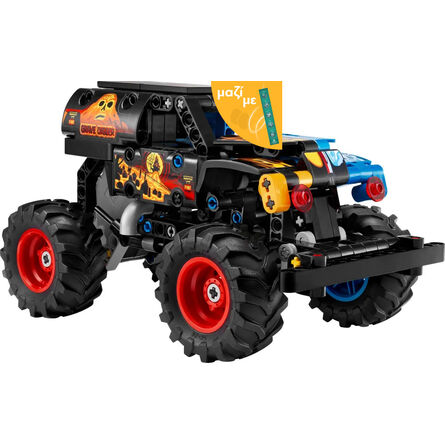 LEGO® Technic: Monster Jam™ Grave Digger™ Fire and Ice (42219) Along with an Easter Candle