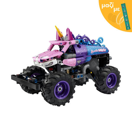LEGO® Technic: Monster Jam™ Sparkle Smash™ Pull-Back (42220) Μαζί με Πασχαλινή Λαμπάδα