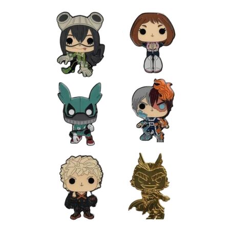 Καρφίτσα Loungefly Blind Box My Hero Academia Τυχαία Επιλογή