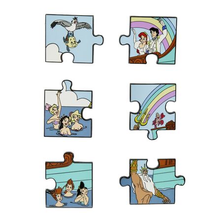 Καρφίτσα Loungefly Little Mermaid 1τμχ Τυχαία Επιλογή