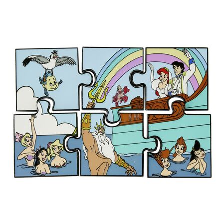 Καρφίτσα Loungefly Little Mermaid 1τμχ Τυχαία Επιλογή