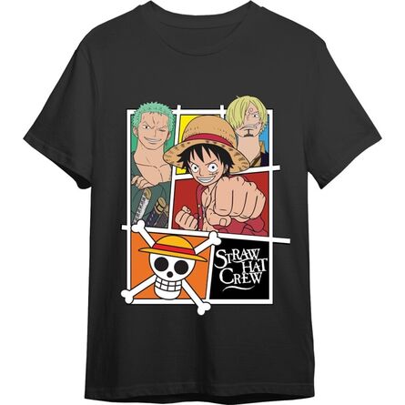 One Piece Luffy Straw Hat Crew T-shirt