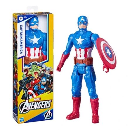 Hasbro Marvel Avengers: Titan Hero Series - Captain America Action Figure (30cm) (E7877)