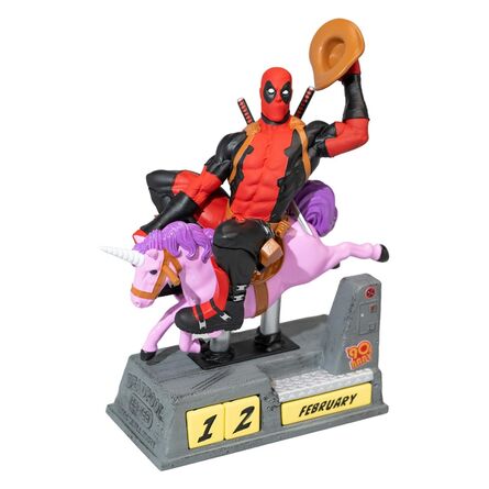 Ημερολόγιο Deadpool Unicorn  Resin 3D Perpetual