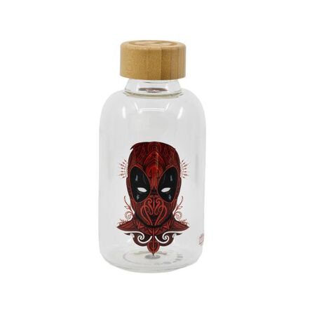 Marvel Deadpool Glass Bottle