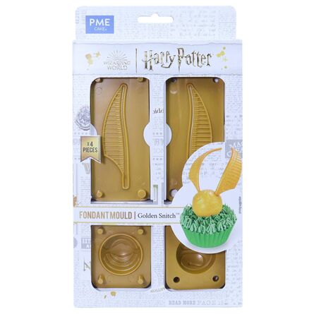 Φόρμα Ζαχαροπλαστικής Harry Potter Quidditch Golden Snitch Set of 4