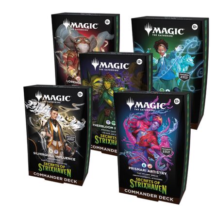 Magic the Gathering: Secrets of Strixhaven  Commander Deck 1τμχ Τυχαία Επιλογή