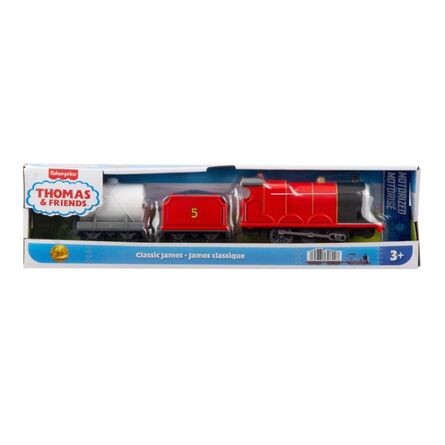 Fisher-Price Thomas & Friends: Motorized Trains - Classic James with 2 Wagons Train (JFV74)
