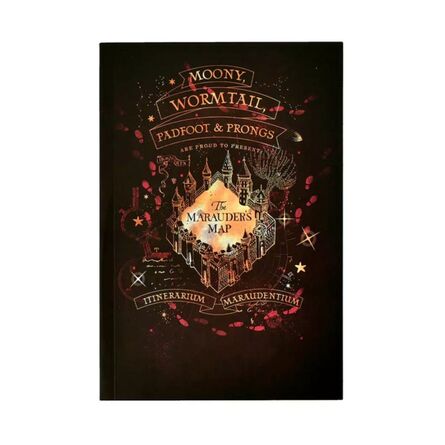 Σημειωματάριο Harry Potter Soft Cover Marauder's Map