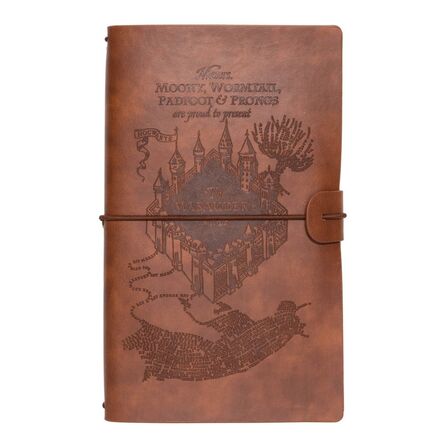 Harry Potter Travel Notebook Marauder's Map