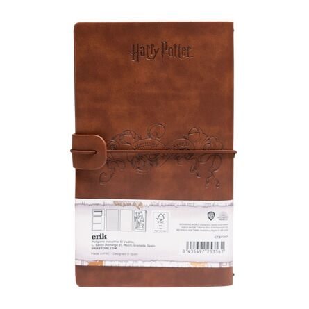 Harry Potter Travel Notebook Marauder's Map