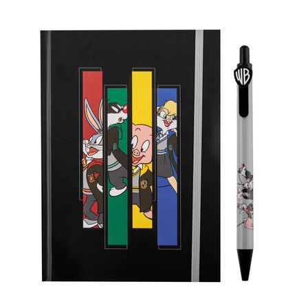 Σημειωματάριο με Στυλό Looney Tunes at Hogwarts Warner Bros 100th