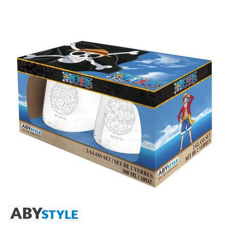 Ποτήρια One Piece Devil Fruit Set Of Glasses