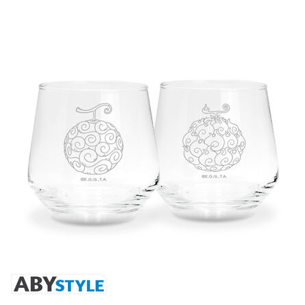 Ποτήρια One Piece Devil Fruit Set Of Glasses