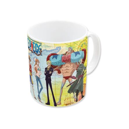 Κούπα One Piece Map Porcelain