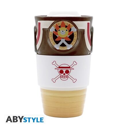 One Piece Thousand Sunny Ceramic Travel Mug