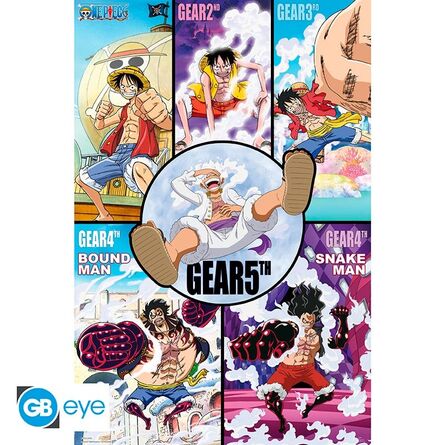 Αφίσα One Piece Gears History