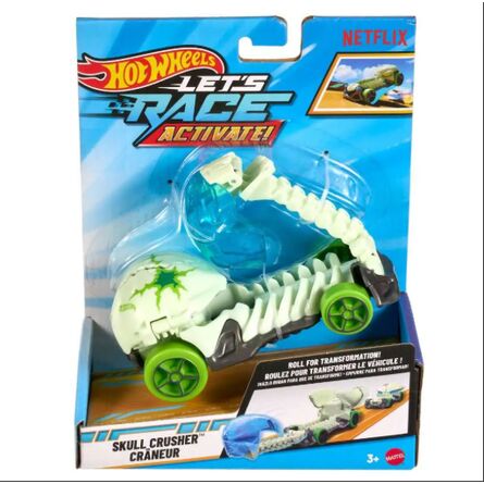 Mattel Hot Wheels: Let's Race Activate! - Skull Crusher Vehicle (JJX16)