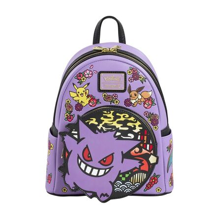 Τσάντα Πλάτης Loungefly Pokemon Embroidered Gengar Mini