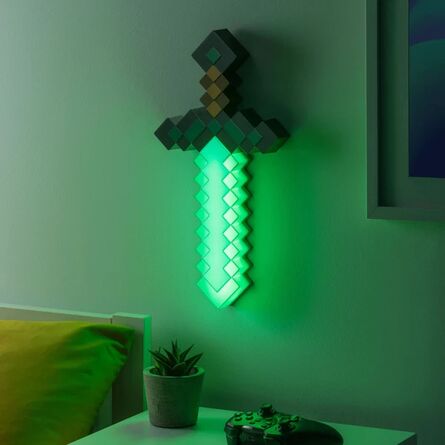 Φωτιστικό Minecraft Diamond Sword