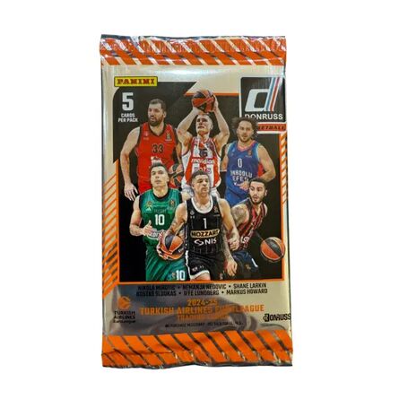 2024-25 Donruss Turkish Airlines Eurolegue Basketball Gravity Box 1 Φακελάκι