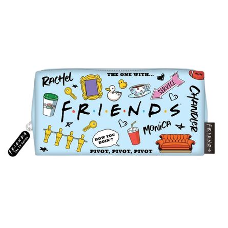 Κασετίνα Friends Pu Blue Icon