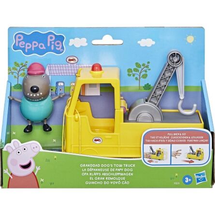 Φιγούρα Δράσης Hasbro Peppa Pig - Granddad Dogs Tow Truck (F9519)