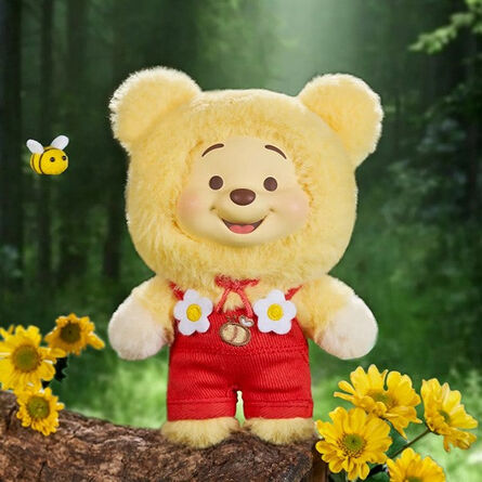Λούτρινο Disney Winnie The Pooh Candy Bear Vinyl Blind Box 1τμχ Τυχαία Επιλογή