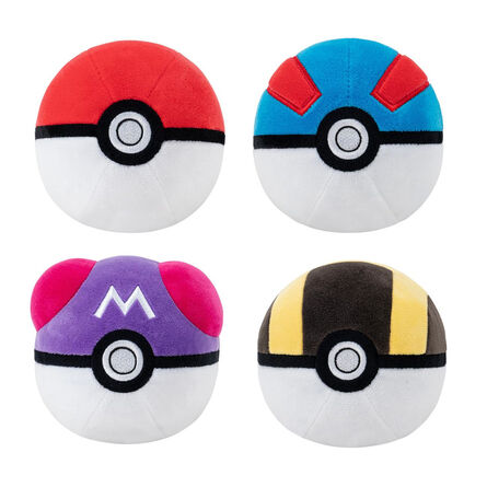 Λούτρινο Pokemon Pokeball 1τμχ Τυχαία Επιλογή