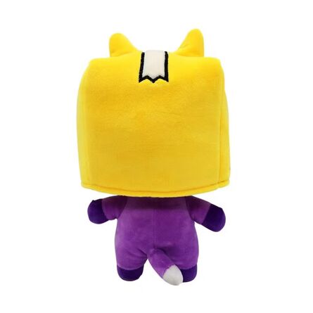 Λούτρινο Kawaii Purple Toy With Removable Mask