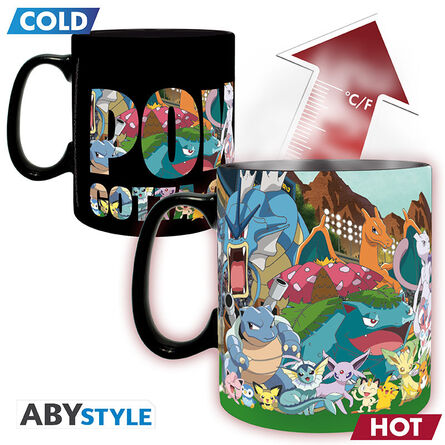 Pokemon Gotta Catch Them All Heat Change Mug