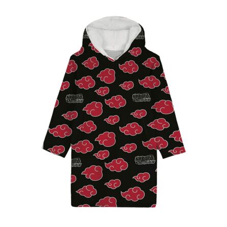 Naruto Aktsuki Coral Fleece Poncho