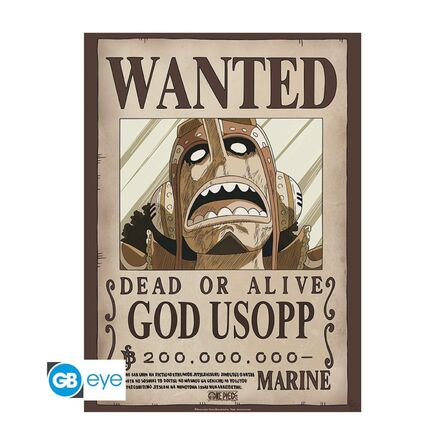 Αφίσα One Piece God Usopp Wanted