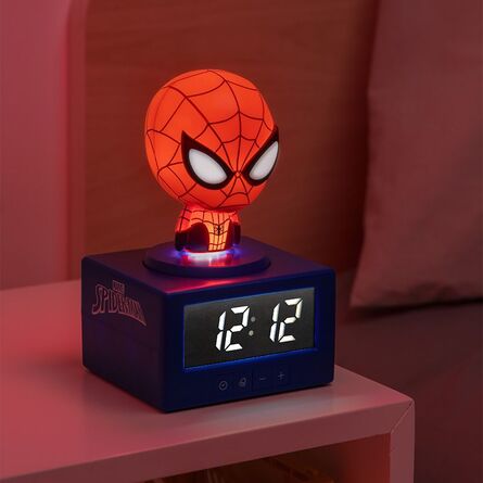 Ξυπνητήρι Paladone Icons: Spiderman - Alarm Clock