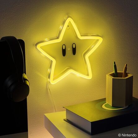 Φωτιστικό Super Mario Star Wall Mountable Light