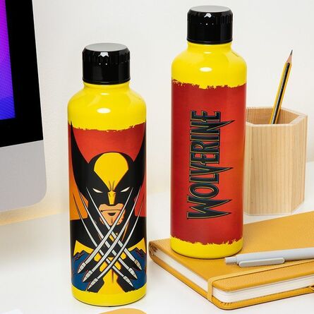 Μπουκάλι Paladone: Marvel Wolverine - Metal Water Bottle (PP14785XM)