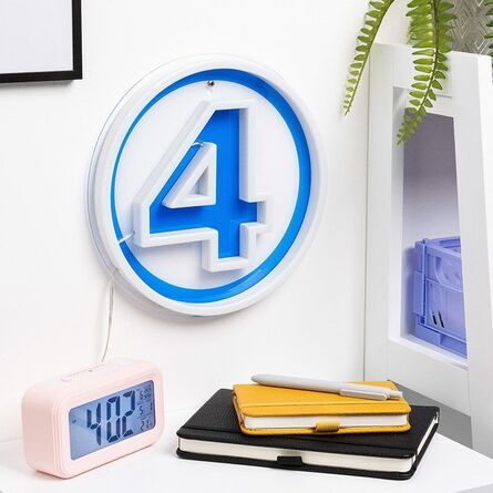 Φωτιστικό Paladone Marvel: Fantastic 4 - Wall Mountable LED Neon Light (PP14789MUVN)