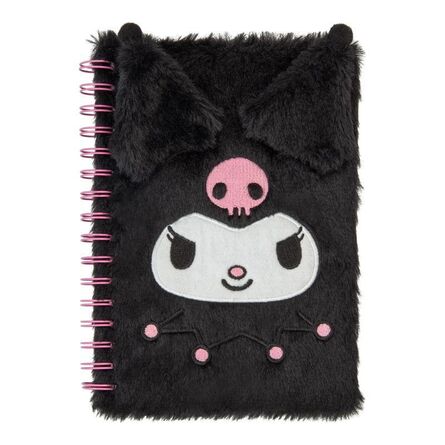 Σημειωματάριο Kuromi A5 Fluffy Notebook