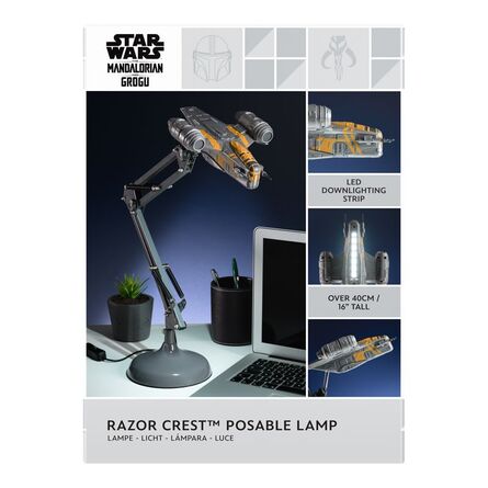 Paladone: Star Wars The Mandalorian - Razor Crest Posable Desk Light (PP15868MAN)